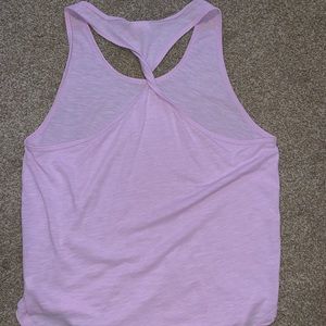 VS PINK twist back tank top
